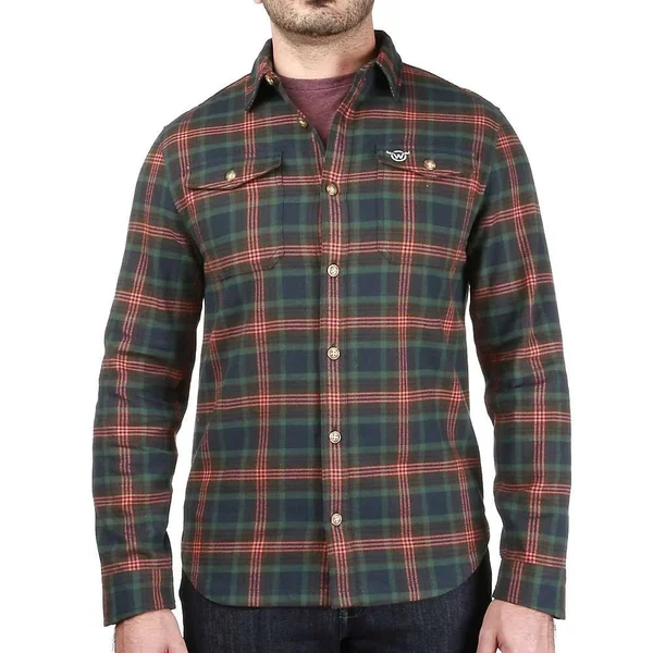 Moosejaw Men's Hot Toddy Heavyweight Flannel - Size: Small, Blue
