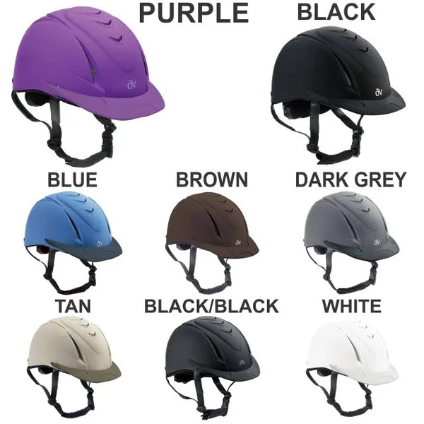 Ovation Deluxe Schooler Helmet - Brown