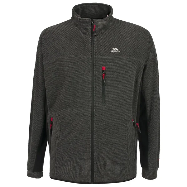 (S - Black) Trespass Mens Jynx Full Zip Fleece Jacket