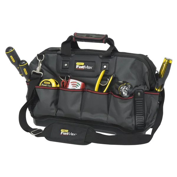 Stanley Fat Max Open Mouth Tool Bag, Black