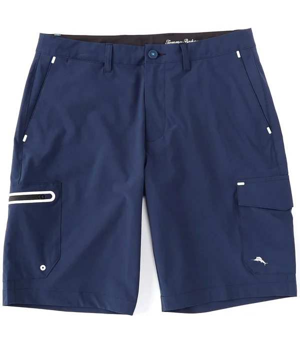 Tommy Bahama Cayman Isles Cargo 10 Inseam Shorts - Mens, 32, Ocean Deep