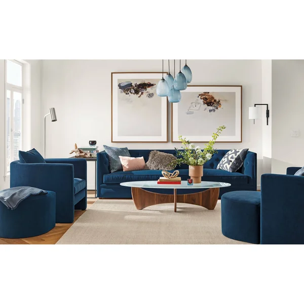 Room & Board, Modern Avilia Rug 6&x9& in Heather Grey