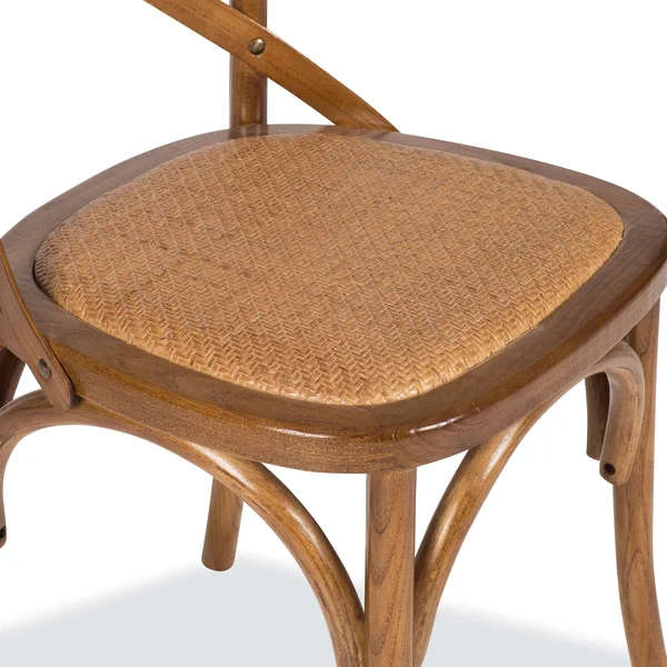 Poly and Bark Cafton Crossback Chair in Black (Set of 2)