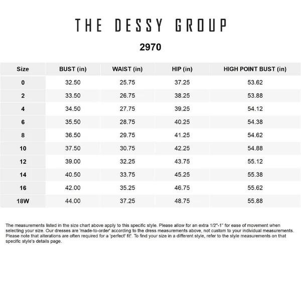 Dessy Group Style 2970 Bridesmaid Dress - Mist