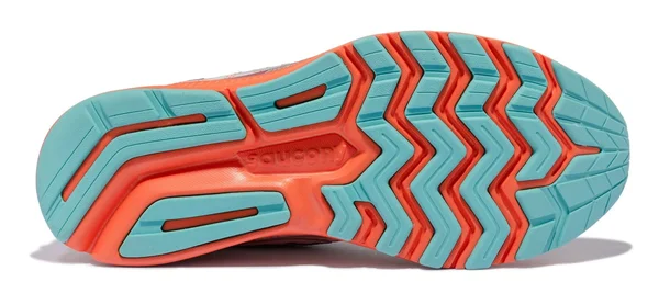Men's Ride 13 Race & Baste Running Shoe - Grey/Orange, 11.5