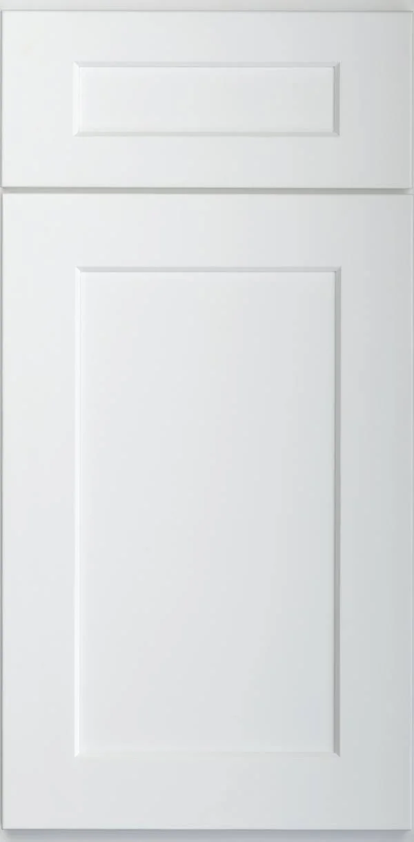 Wilora Hawthorne Shaker White 33x22 x 36x22 x 12x22 2 Doors - 2 Shelves Wall Cabinet, High-Density Fiberboard (HDF) SW-W3336