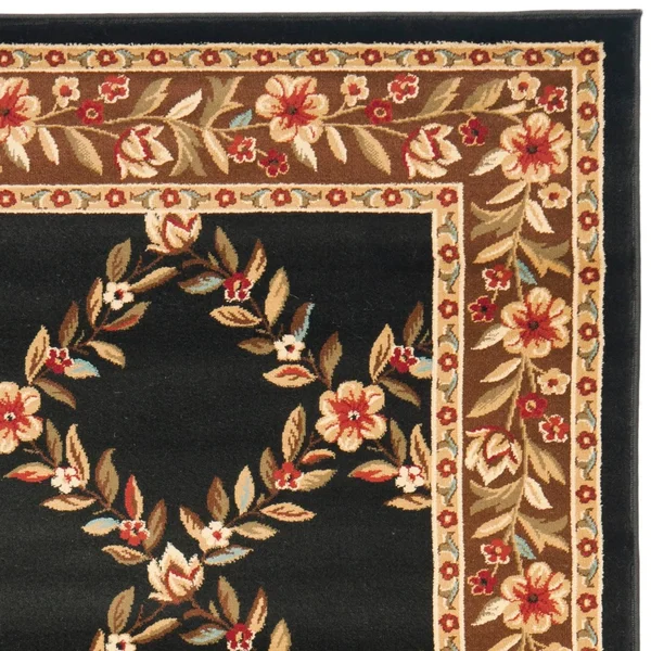 Safavieh Lyndhurst Green 5 ft. 3 in. x 5 ft. 3 in. Round Area Rug