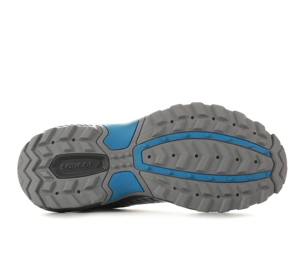 Women's Saucony Excursion TR 15 Trail Running Shoes in Grey/Blue/Silv Size 12 Wide