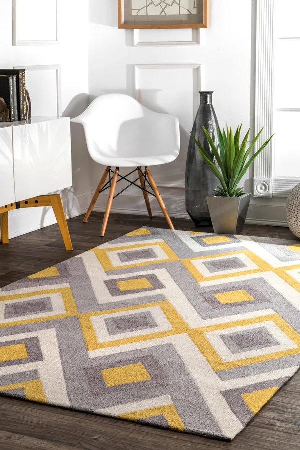 nuLOOM Anya Hand Hooked Runner Rug - 2& 6x22 x 8&, Sunflower