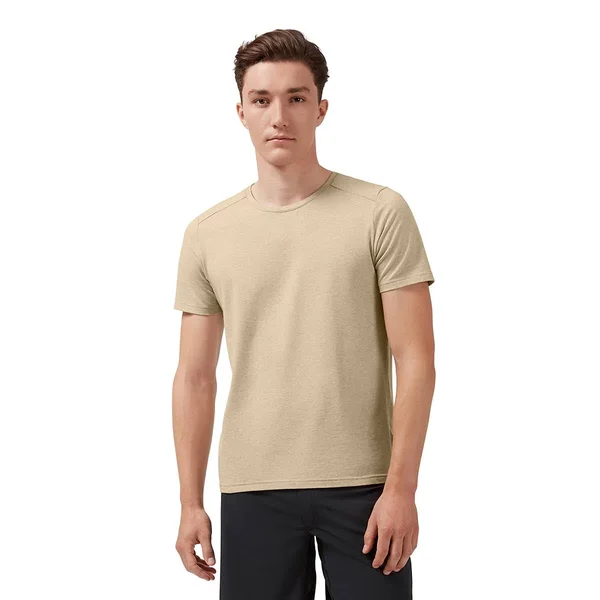 on On-T Men's Running Apparel Camel, Size Small
