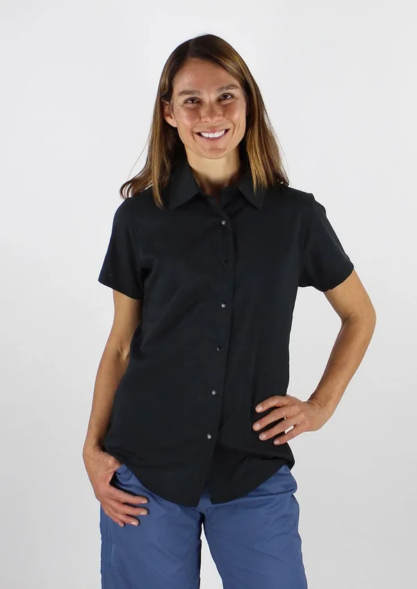 Club Ride Women's Simply Bandara Shirt - Xs - Raven