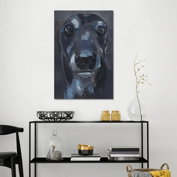 Jennifer Paxton Parker Canvas Prints - Good Boy II ( Animal Art > Dogs art)