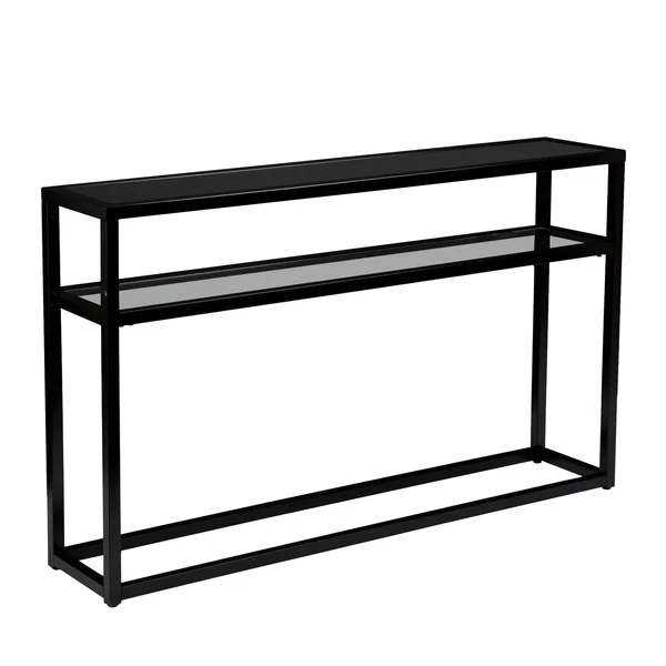 Holly & Martin Baldrick Console Table, Matte Black