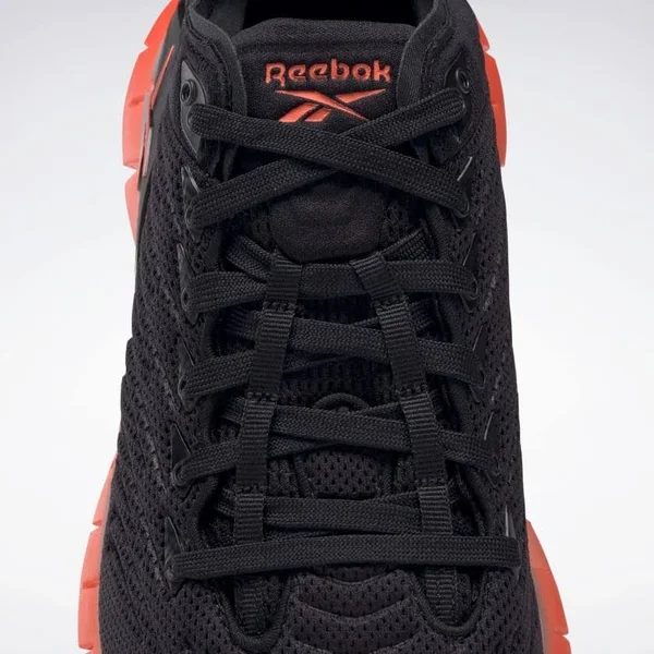 Reebok Zig Kinetica Shoes Mens Sneakers 15 Black - Sunbaked Orange, Vivid Orange