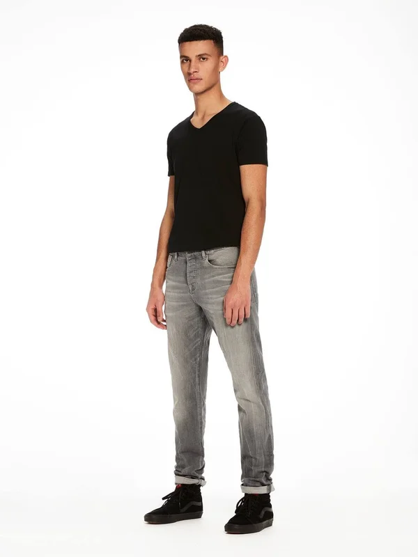 Scotch & Soda - Ralston Sand and Stone Grey Regular Slim Fit Jeans - Denim - Grey, 33/32 - Grey/Grey
