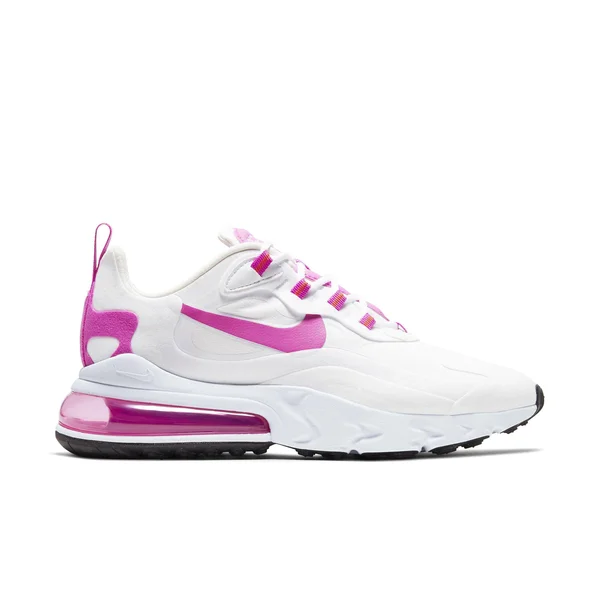 Nike Air Max 270 React White/Fire Pink Women's Shoes - Size: 7