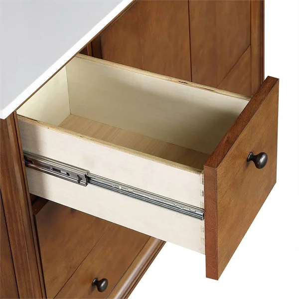 Dorel Living Bleeker 36 inch Bathroom Vanity - Chocolate Spice