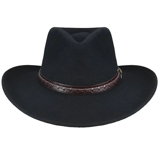 Bailey Firehole Wool LiteFelt Western Hat: Size: L Black