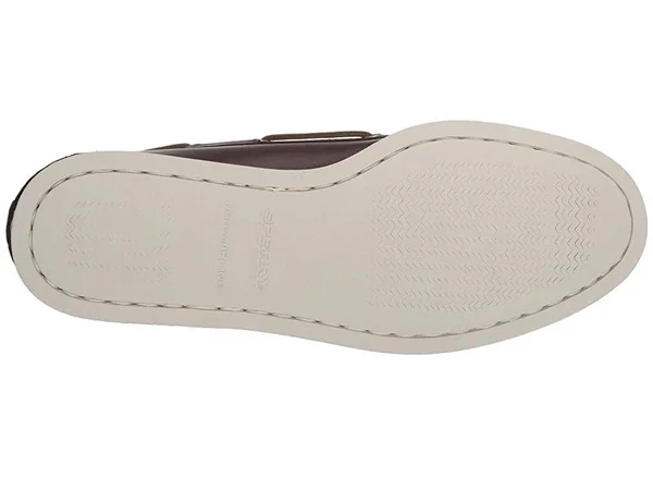 Sperry Top-Sider Men's Authentic Original 2-Eye 85th Anniversary Shoe, Size: 8.5, Brown/White Leather