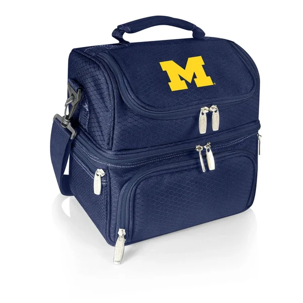 Michigan Wolverines Navy Pranzo Lunch Tote, 12 x 8 x 11 inches