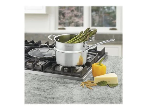 Cuisinart Chef&s Classic Stainless 3-Piece 3-Quart Steamer Set