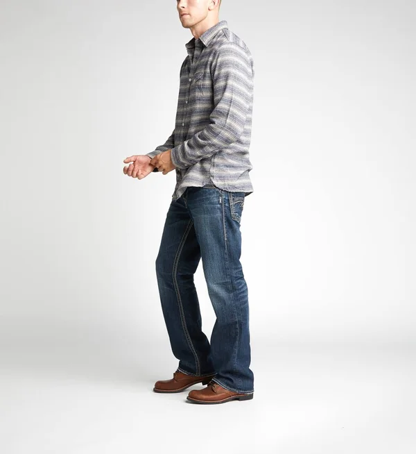 Men's Silver Jeans Gordie Comfort Loose Fit Straight Jeans