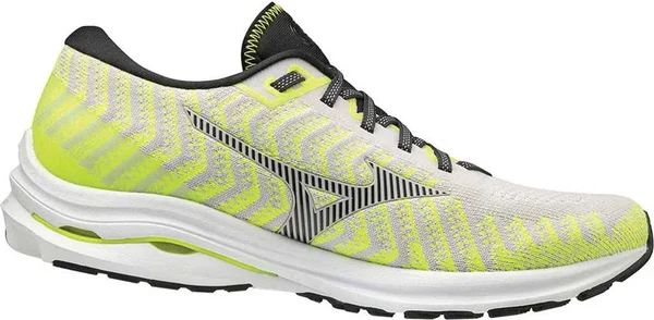 Mizuno Men's Wave Rider 24 Waveknit Nimbus Cloud-Phantom - 12.5
