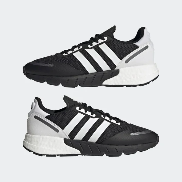 Adidas Originals ZX 1K Boost Black/White Men's Shoes - Size: 8.5