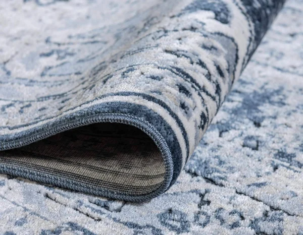 Traditional Chateau Roosevelt Rug 9x12 - Navy Blue