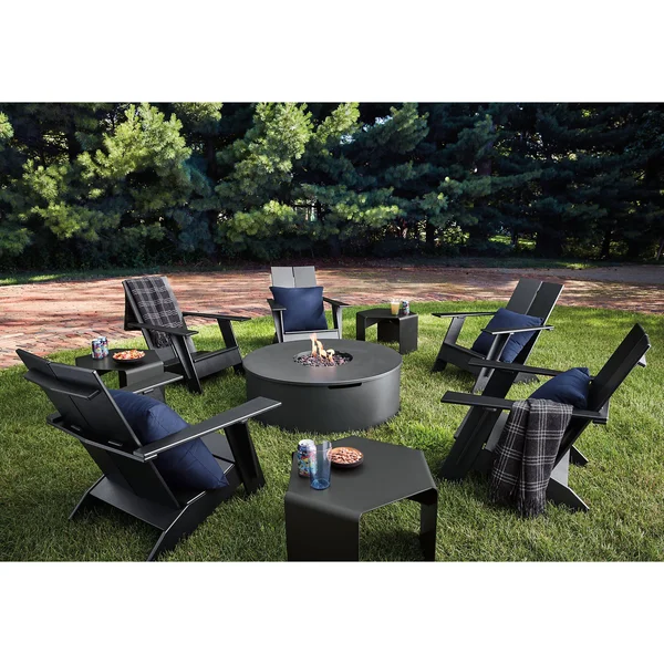 Room & Board - Modern Cell Outdoor Side Table 21D 21W 16h in Mineral