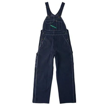 Key Denim Bib Overall - Indigo Denim Rigid