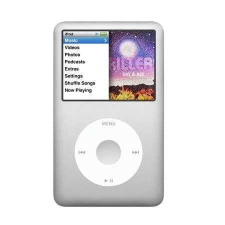 Apple iPod Classic 7th Generation Silver 160gb, New in Plain White Box, 90 Day Warranty