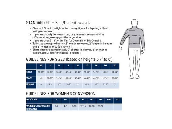 Refrigiwear Men's Iron-Tuff Insulated High Bib Overalls -50f Cold Protection (Navy Blue - 4XL Short)