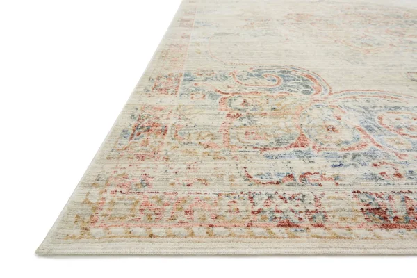 Ed by Ellen DeGeneres Trousdale 3& 11x22 x 5& 7x22 Area Rug in Ivory/Blue