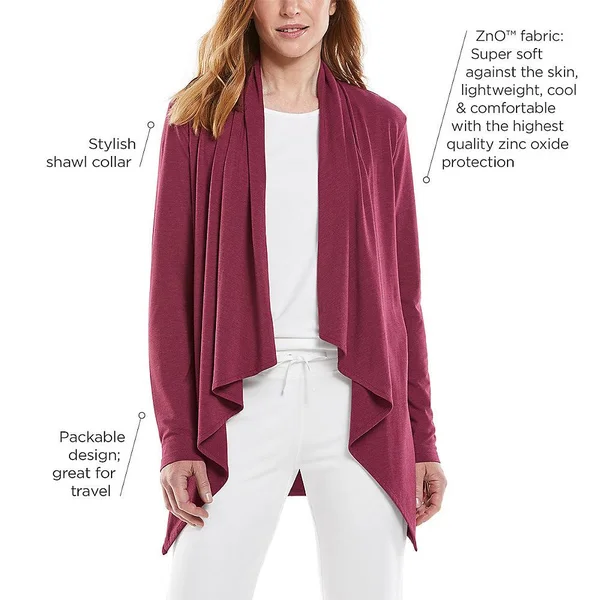Coolibar - Navy Sun Wrap - X-Small, Navy