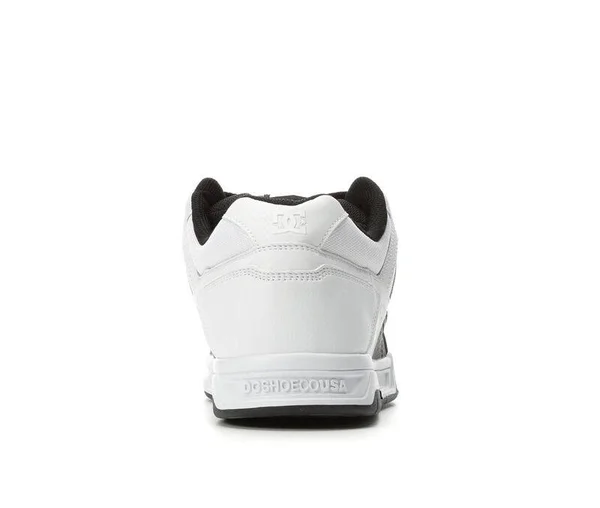 DC Stag Shoes Men's White/Black 9.5