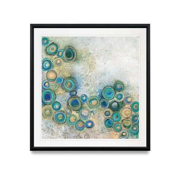 The Wide Waters -Framed Giclee Print - 38x38