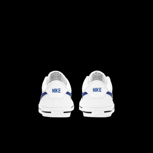 Nike Court Legacy Big Kids& Shoes in White - Size: 3.5Y, DA5380-101