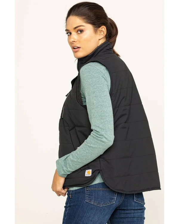 Carhartt Utility Sherpa Lined Vest - Women's Black