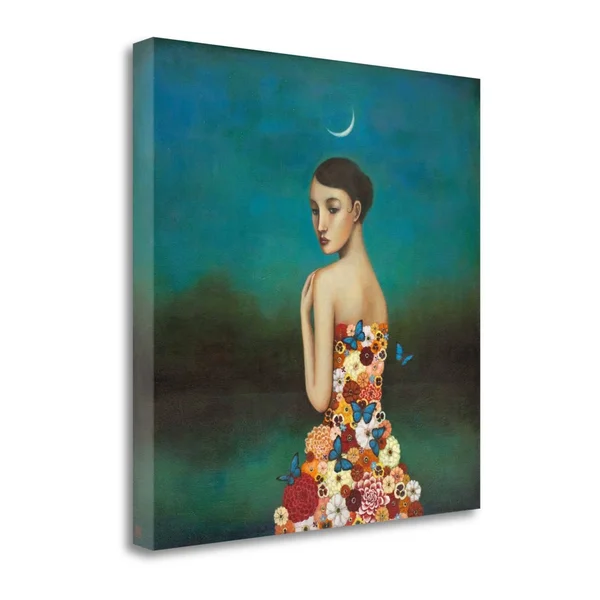 Tangletown Fine Art Reflective Nature by Duy Huynh - Fine Art Giclee Print on Wrap Canvas, 35x35x22