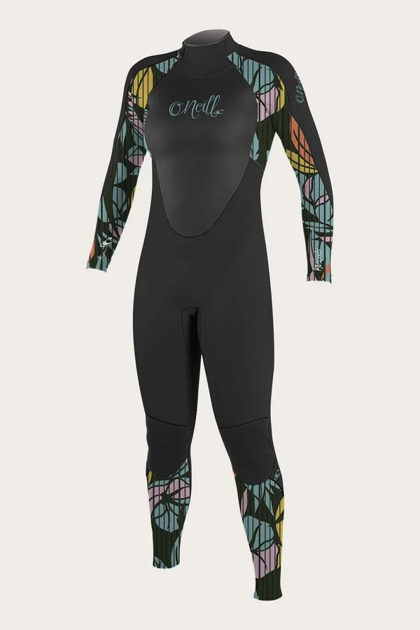 O&Neill Epic 4/3mm Back Zip Full Wetsuit Black - 4