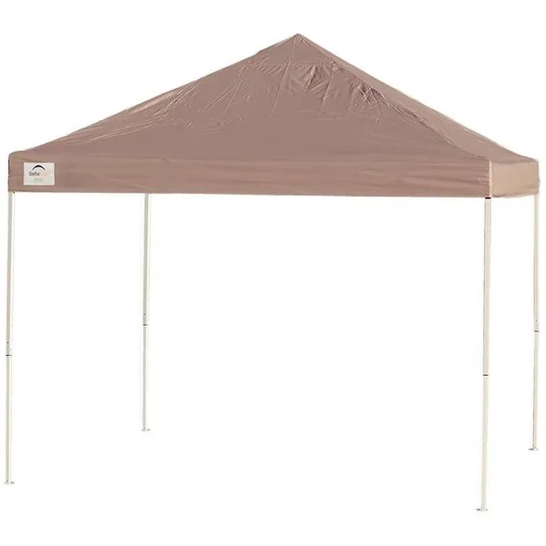ShelterLogic 12 ft. x 12 ft. Pro Pop Up Canopy, Straight Leg, White