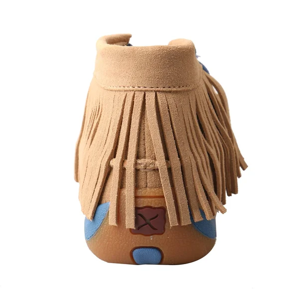 Twisted x Women's Driving Moc WDM0064 Serape Fringe