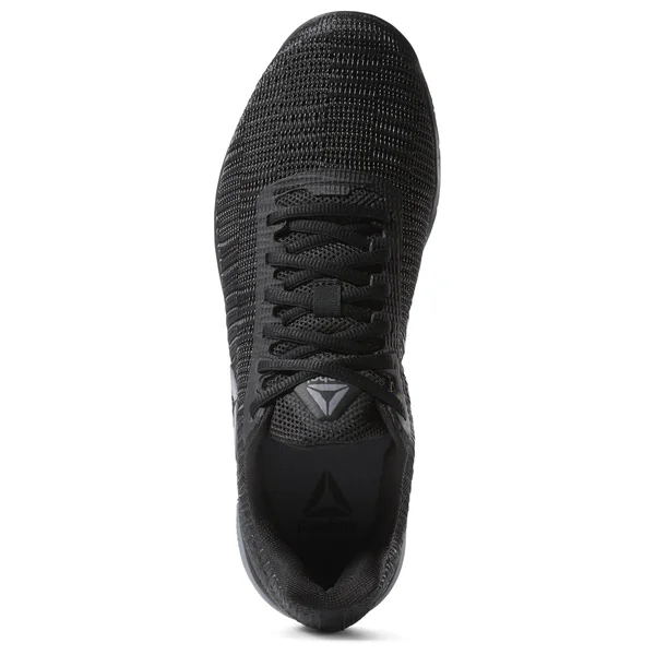 Reebok Mens Speed TR Flexweave Black/Cold Grey Cross Training Shoes Size 8, Men's