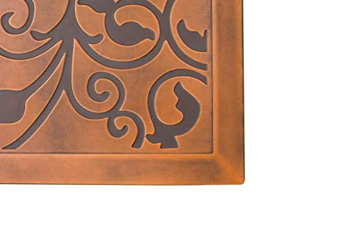 Amcomfy Kitchen Anti Fatigue Mat Comfort Floor Mats 24 by 70 inch, Antique Series