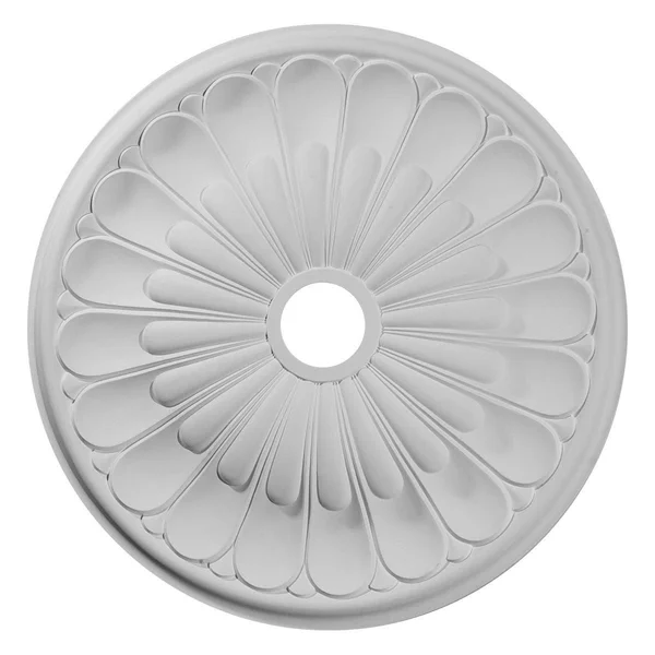 26 3/4x22OD x 3 5/8x22ID x 1 3/8x22P Elsinore Ceiling Medallion (Fits Canopies Up to 3 5/8x22), Hand-Painted Night Shade
