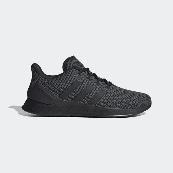 Adidas Men's Questar Flow NXT Running Shoes 6.5, Black/Black/Grey