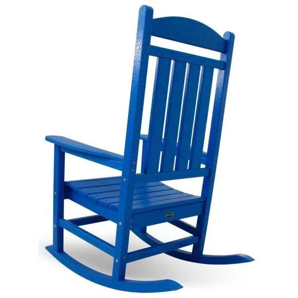 POLYWOOD Presidential Pacific Blue Rocker 3 Piece Set