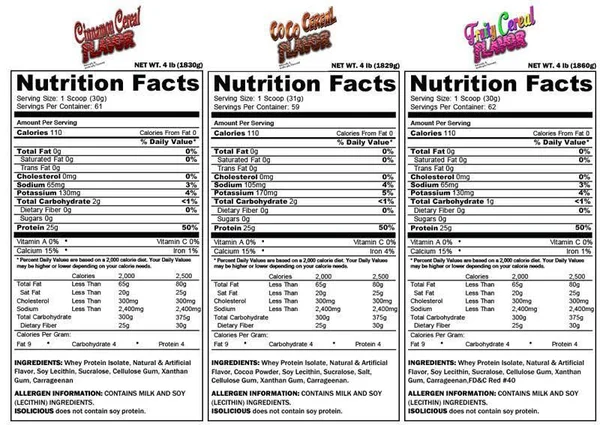 CTD Sports Whey Protein Isolate, Grass Fed, Fruity Cereal Flavor - 4 lb