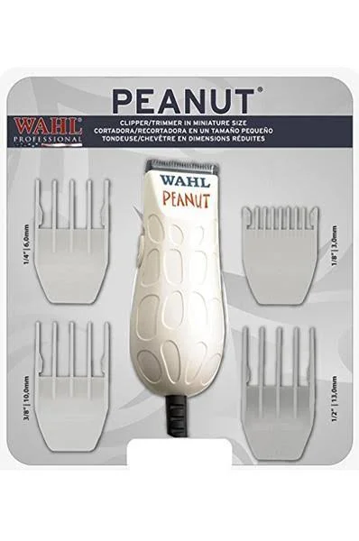 Wahl Peanut Clipper, Trimmer with 4 Guides #56115
